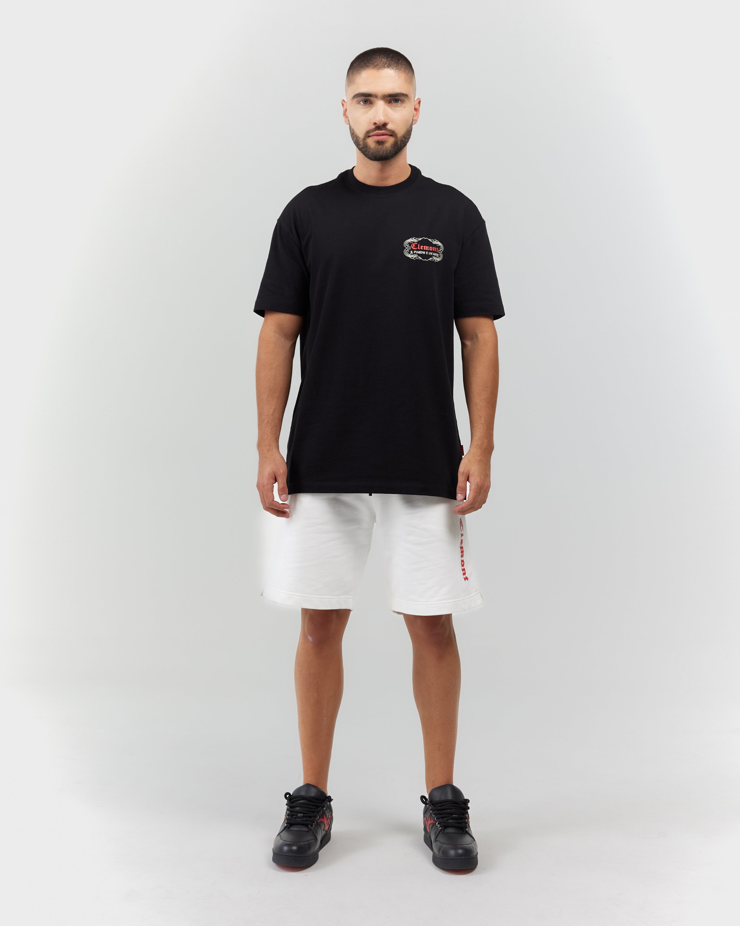 T-SHIRT MEN ESTILO BLACK  CLEMONT