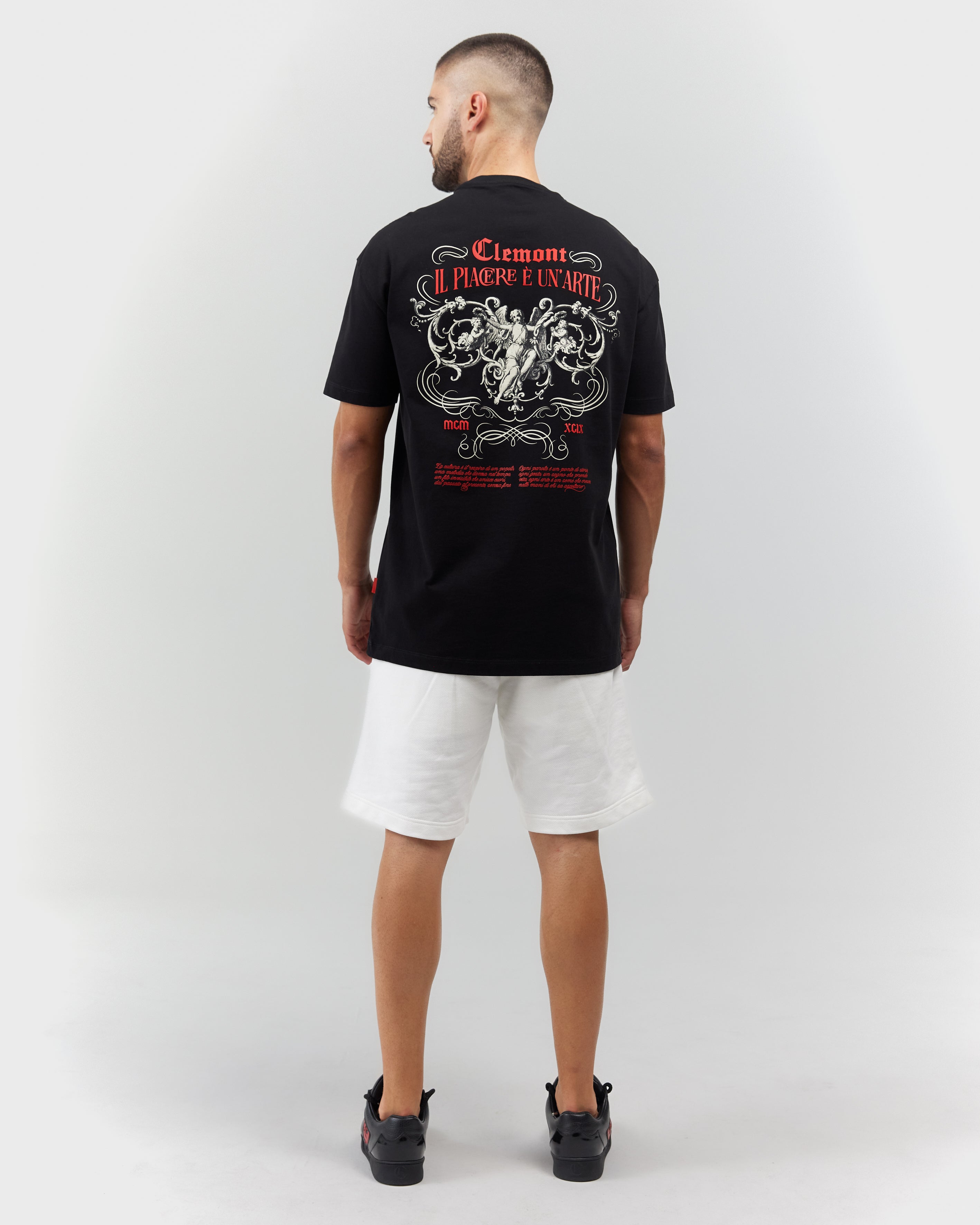 T-SHIRT MEN ESTILO BLACK  CLEMONT