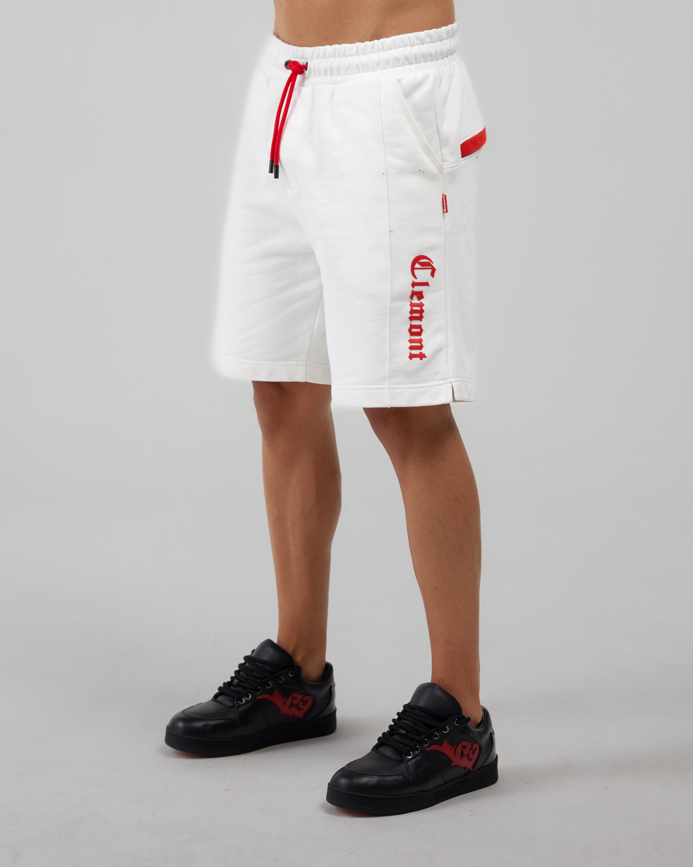 BERMUDA MEN  INCONTRO CREAM/RED CLEMONT