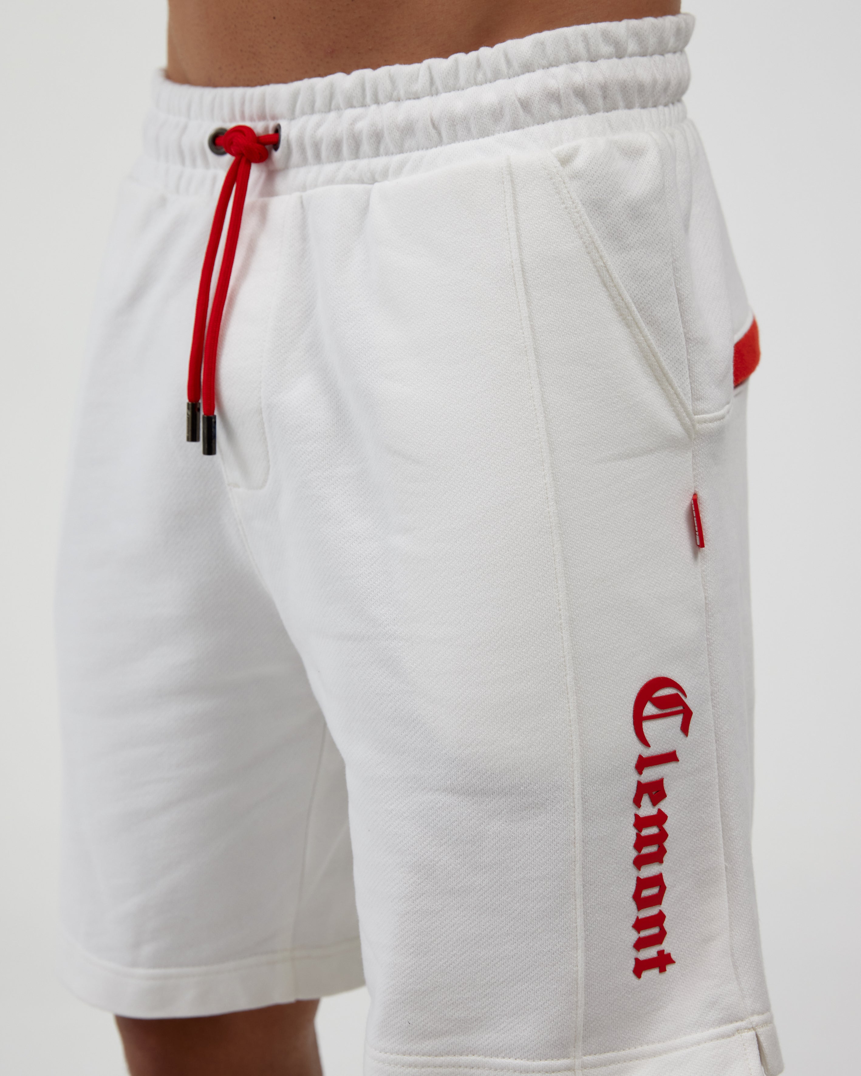 BERMUDA MEN  INCONTRO CREAM/RED CLEMONT