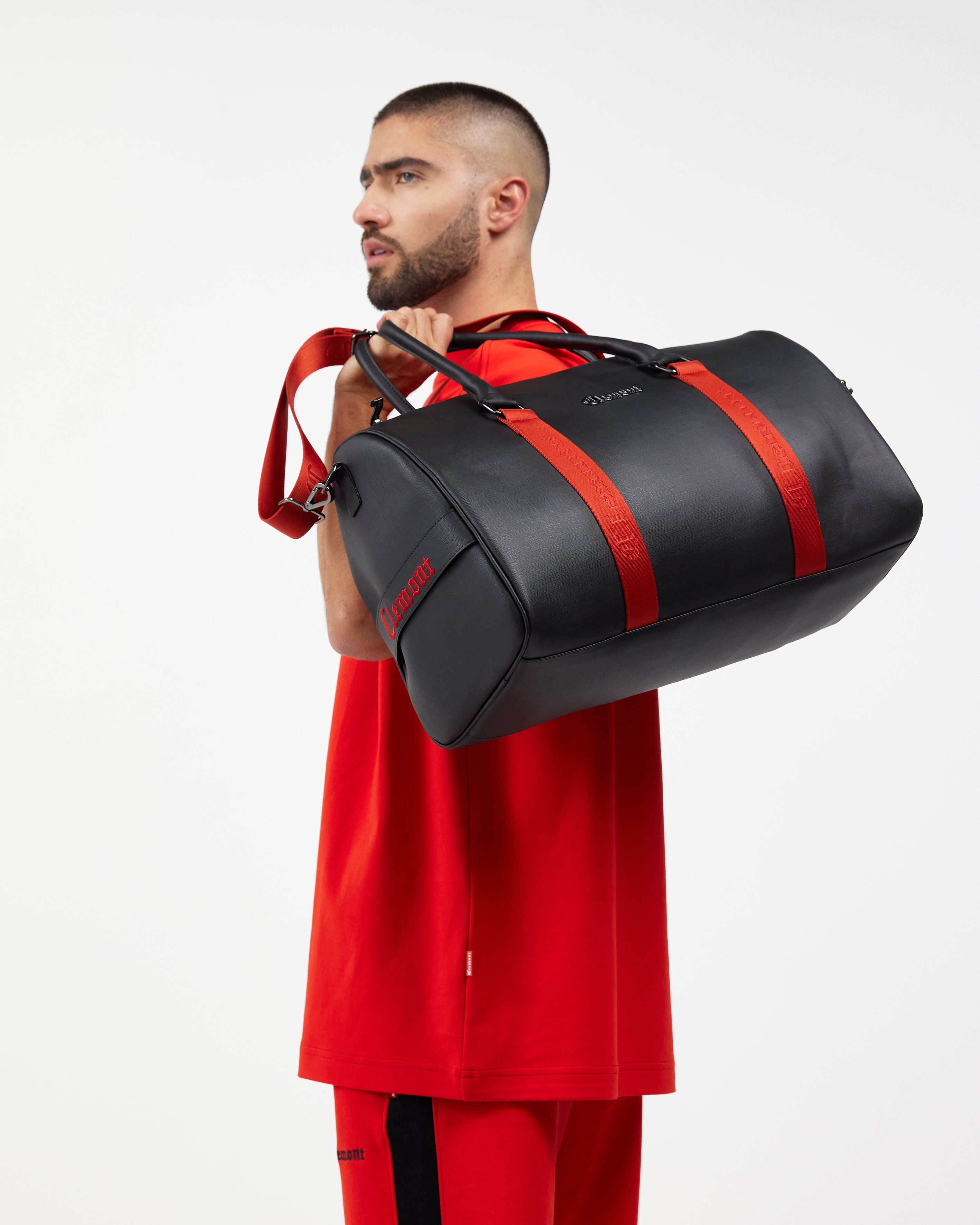 DUFFLE BAG  LUCENTE  NEGRO CLEMONT
