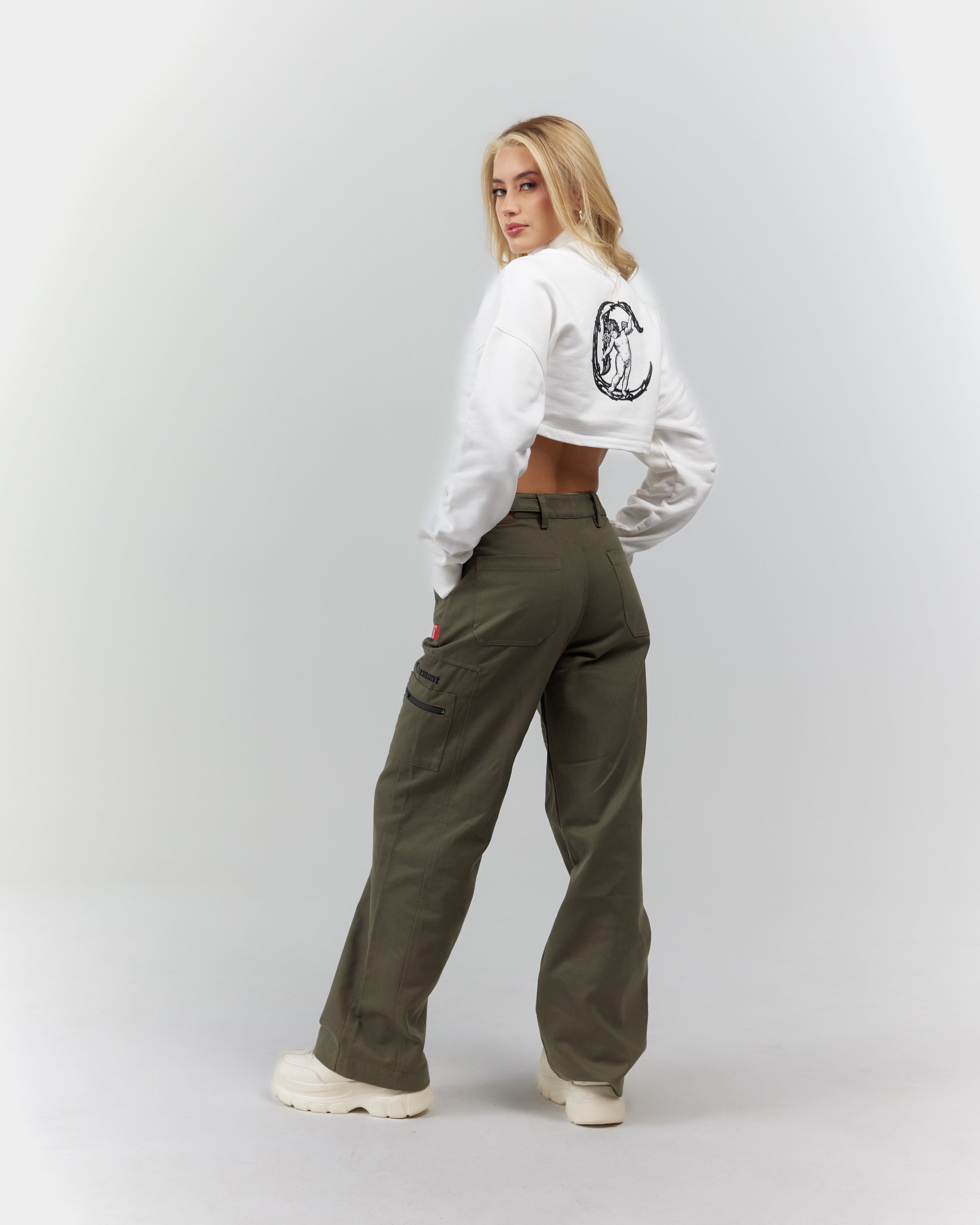 SUÉTER CROP  DOLCE CREAM  CLEMONT