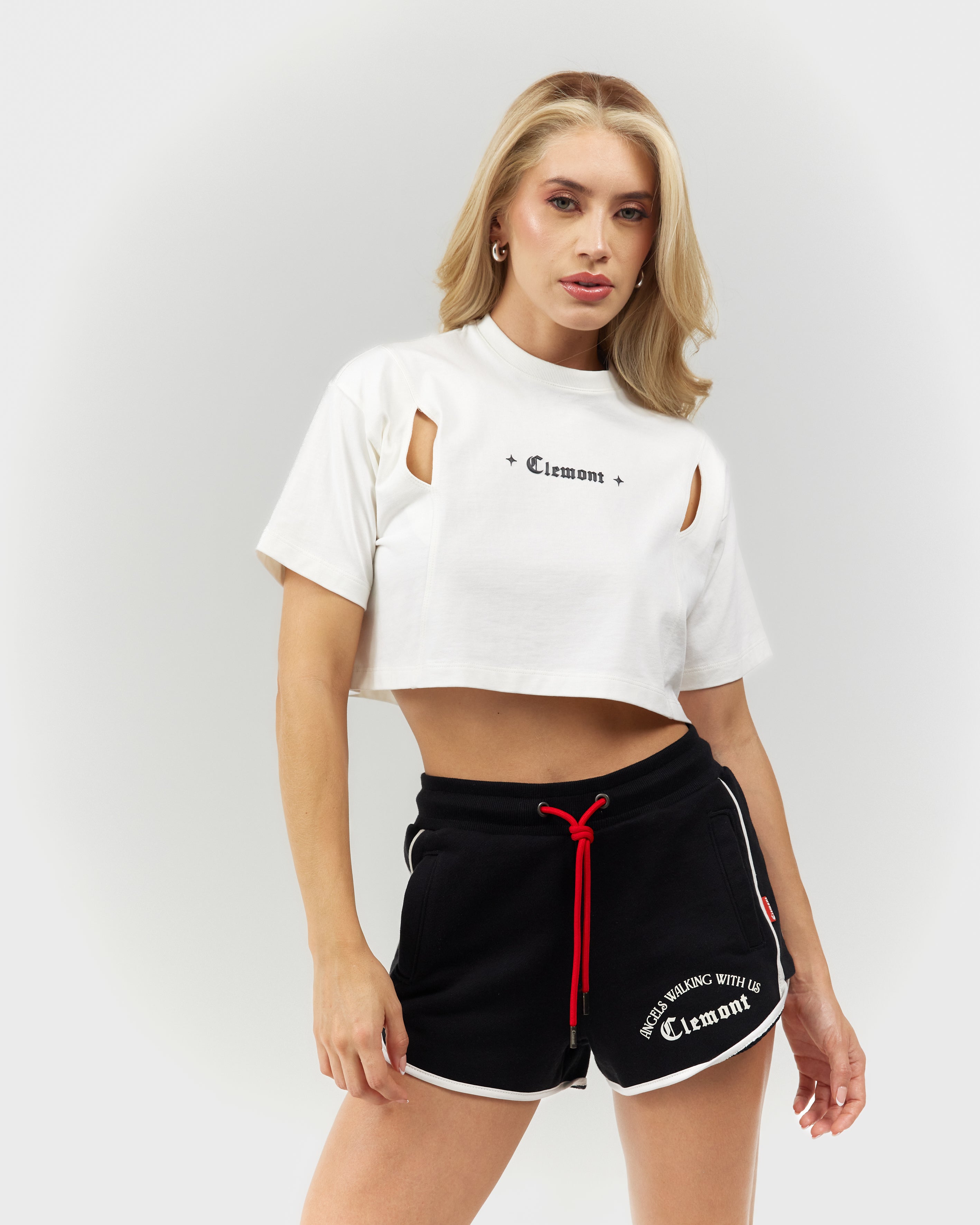 CROP TOP WOMEN  ARDENTE CREAM  CLEMONT