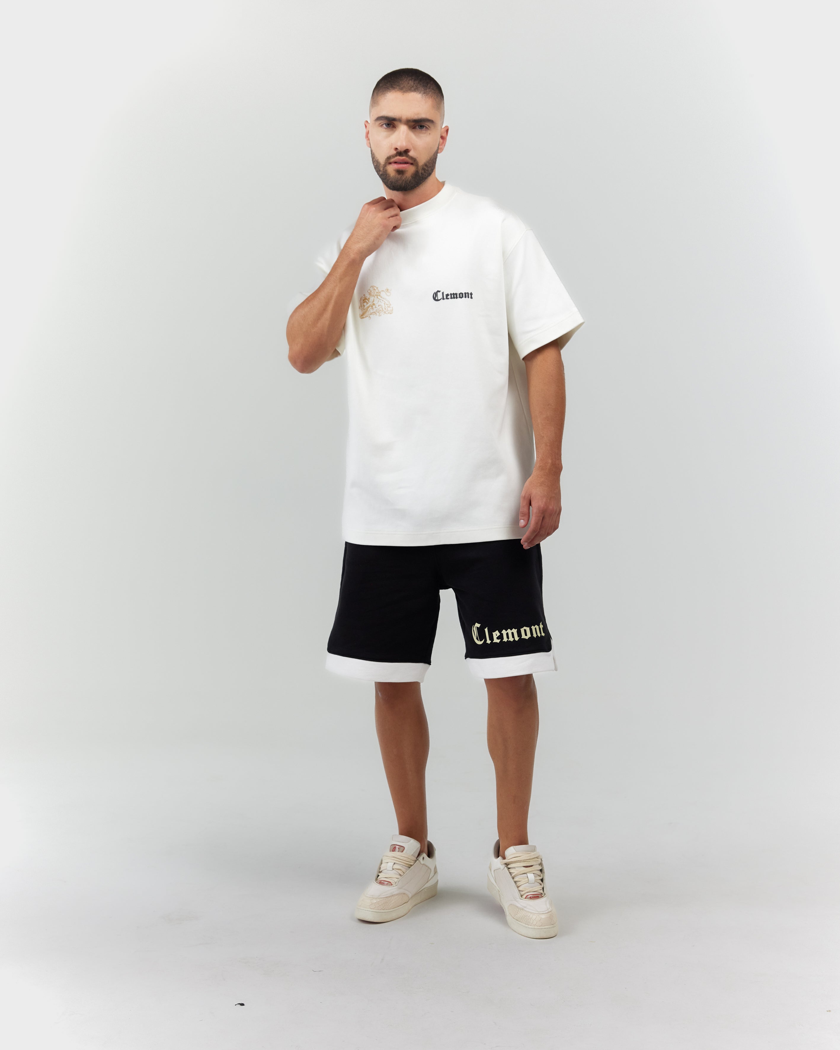 T-SHIRT MEN OVERSIZED  GIOIELLO CREAM  CLEMONT