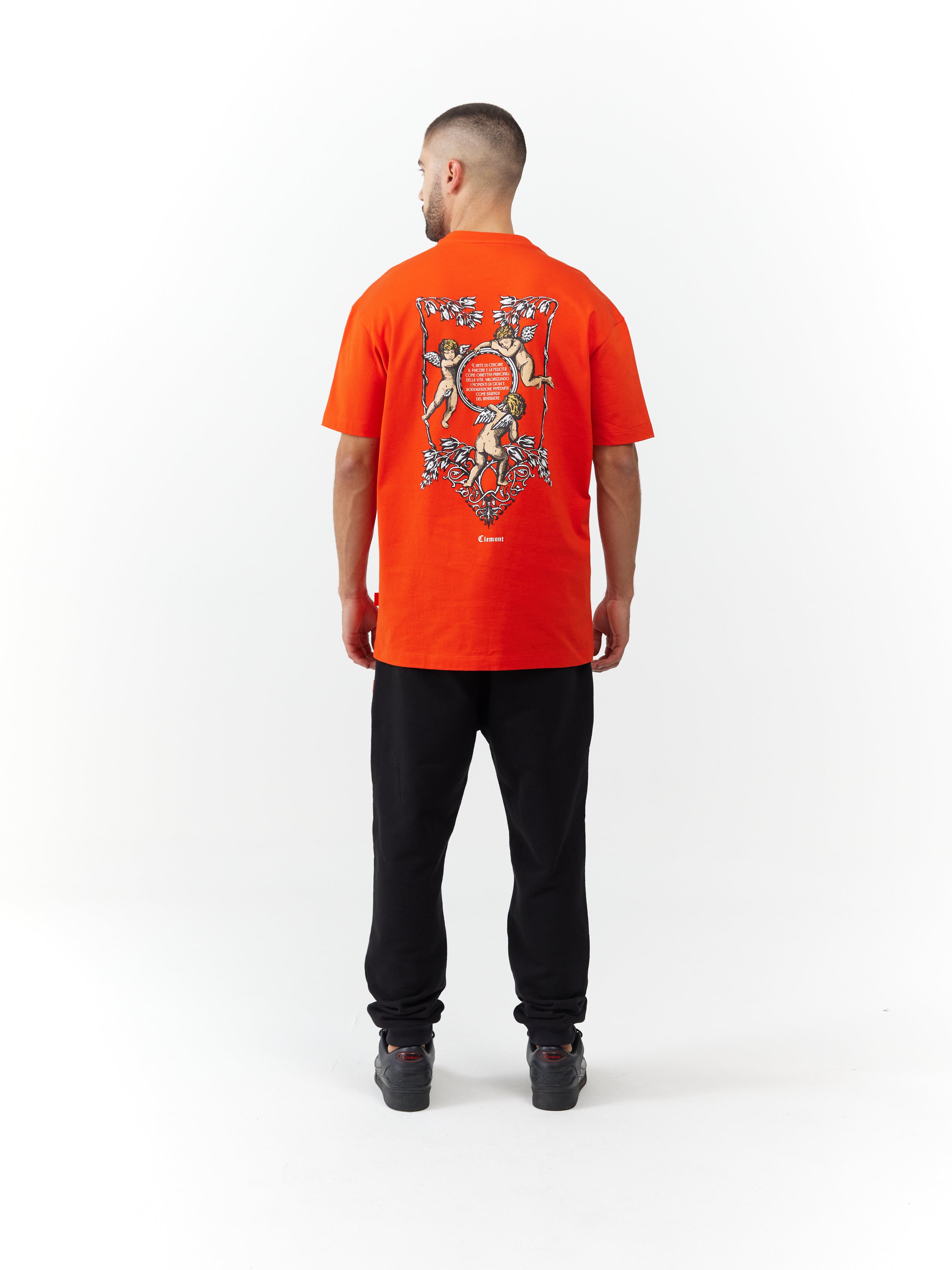 T-SHIRT MEN ARDORE RED CLEMONT
