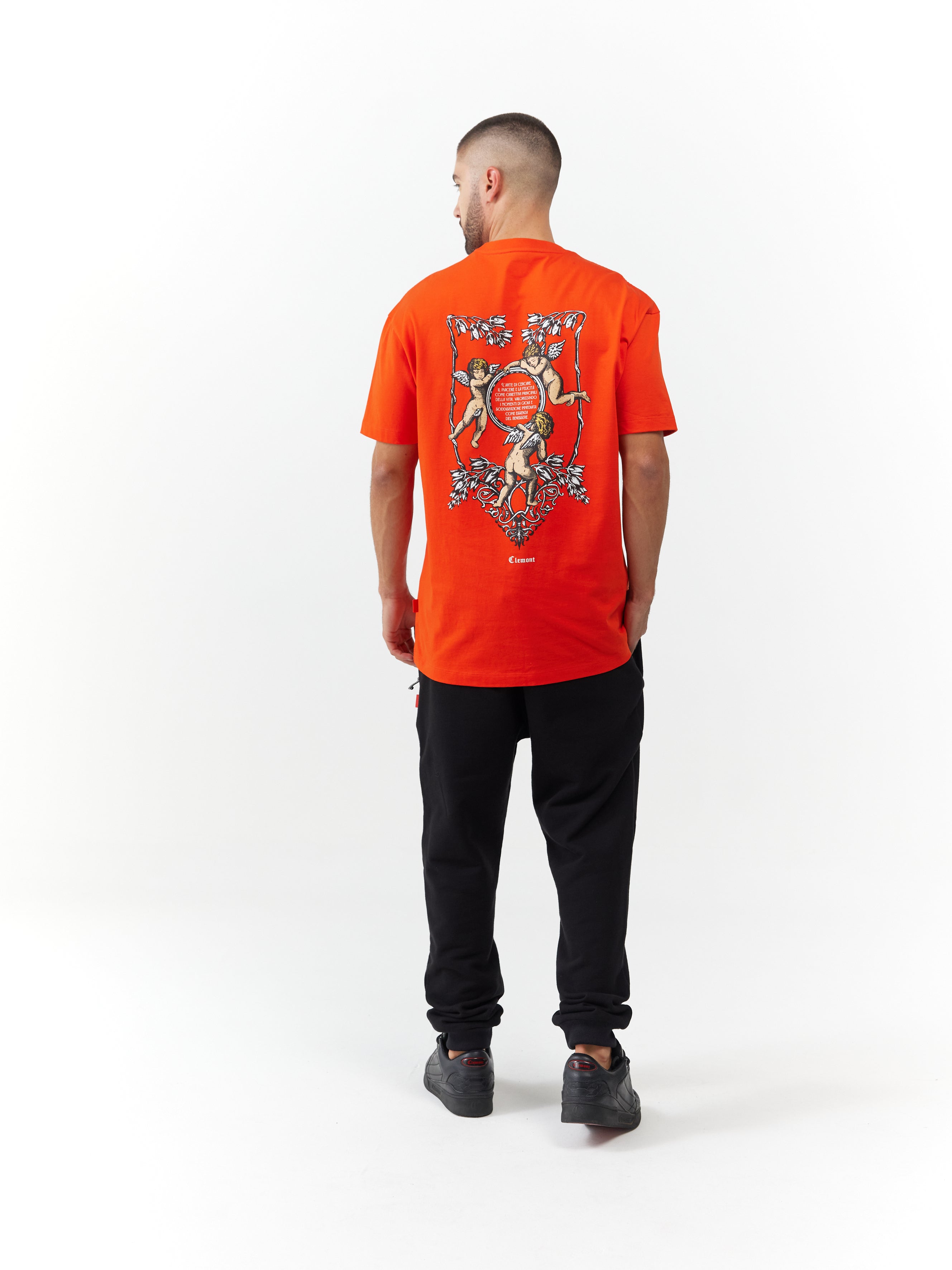T-SHIRT MEN ARDORE RED CLEMONT