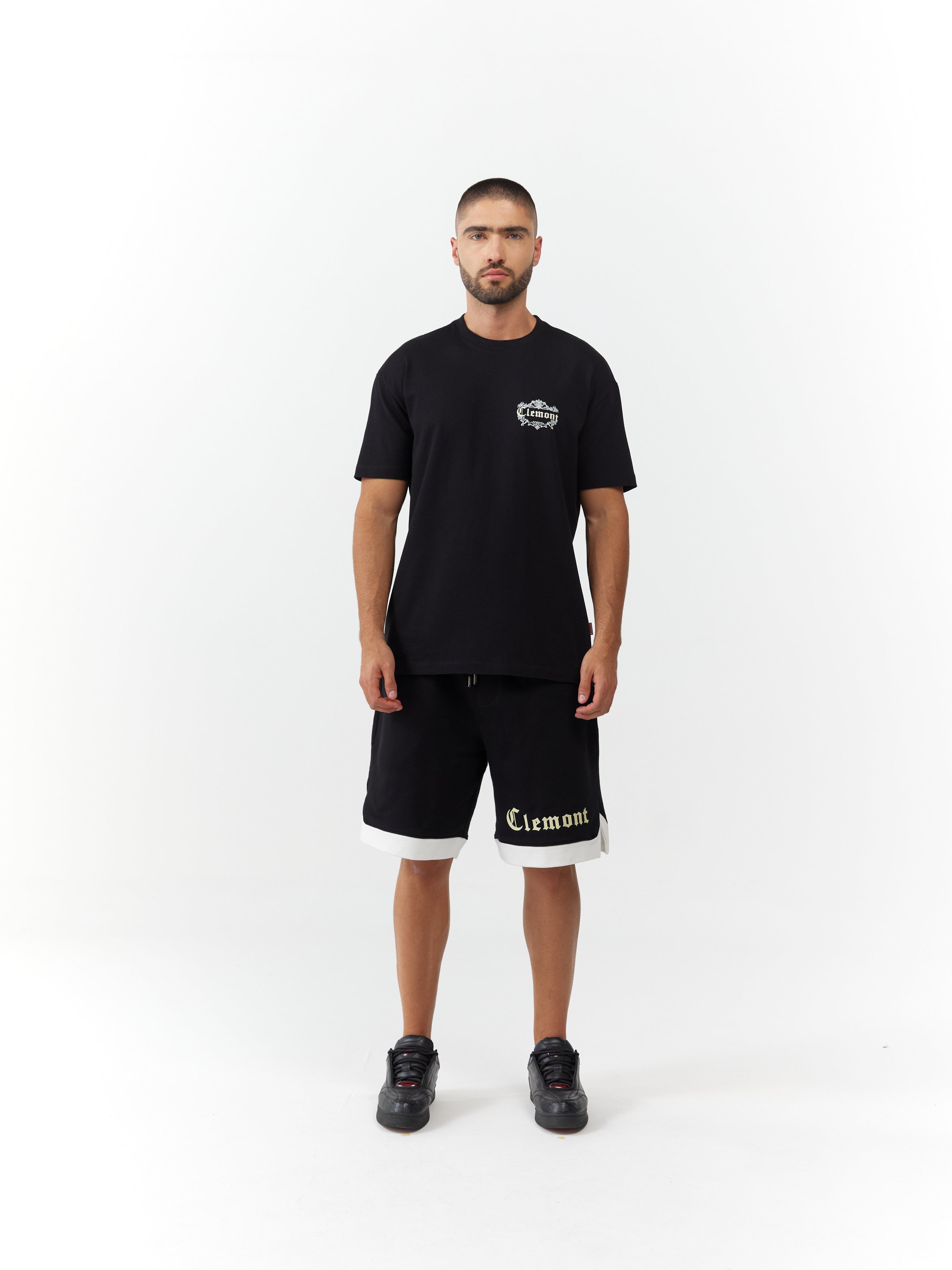 T-SHIRT MEN ETEREO BLACK  CLEMONT