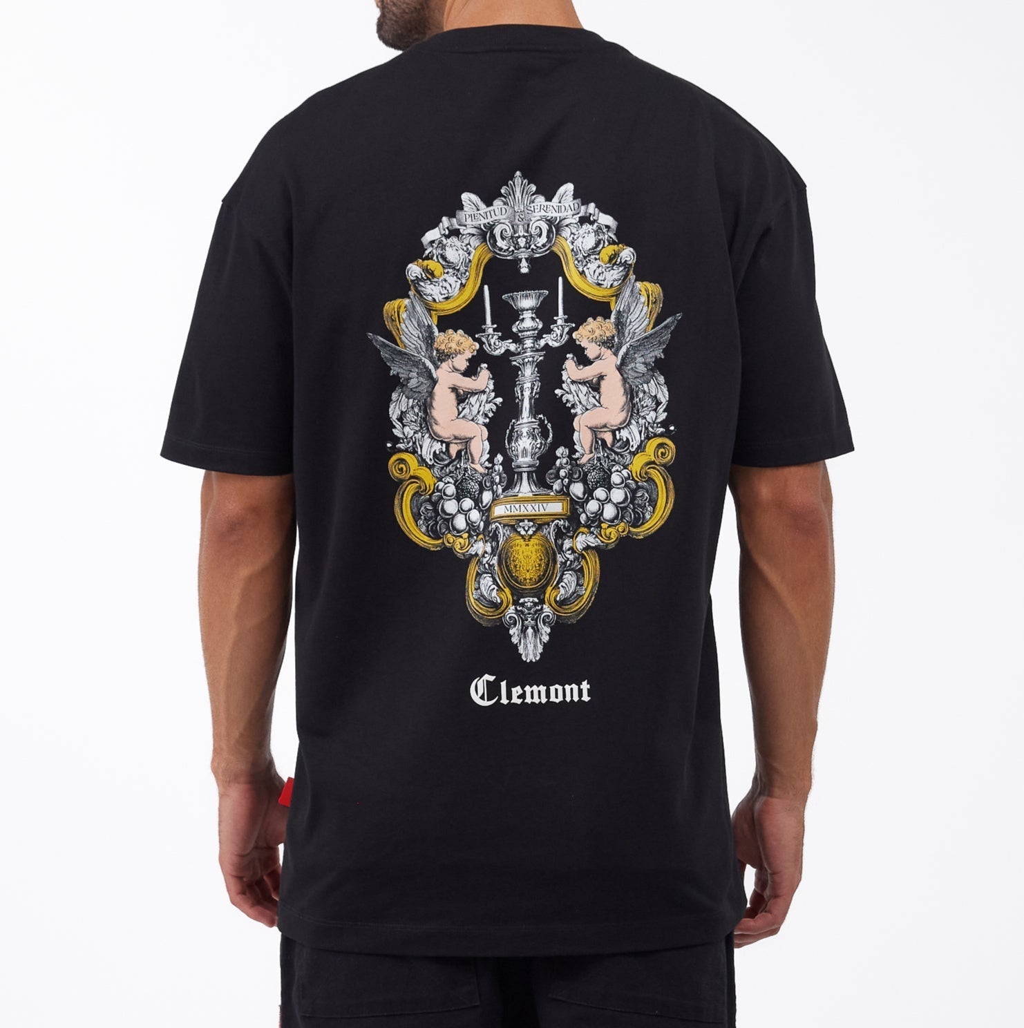 CAMISETA HOMBRE PACE NEGRO CLEMONT
