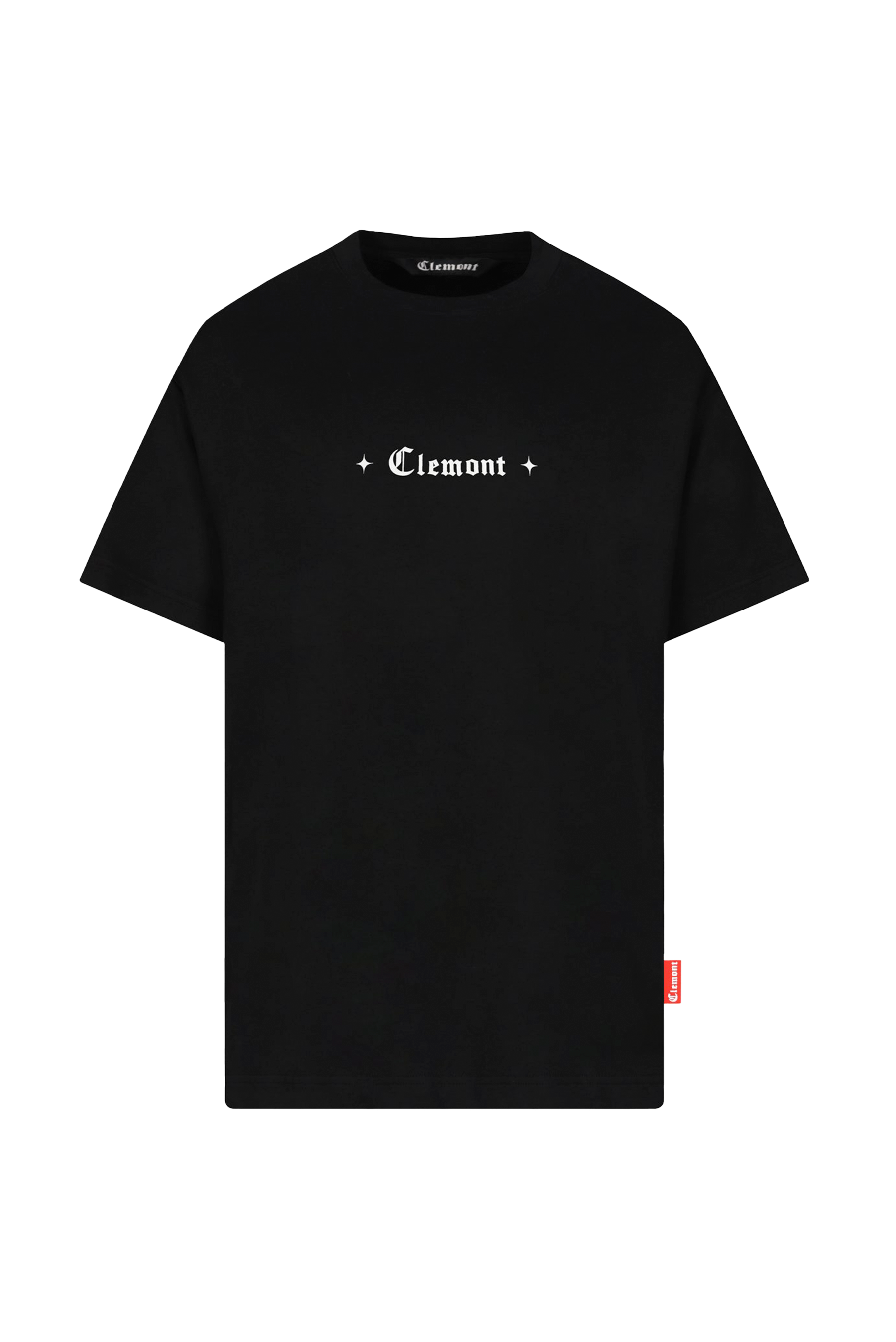 T-SHIRT MEN OVERSIZED  ECLATANTE BLACK  CLEMONT