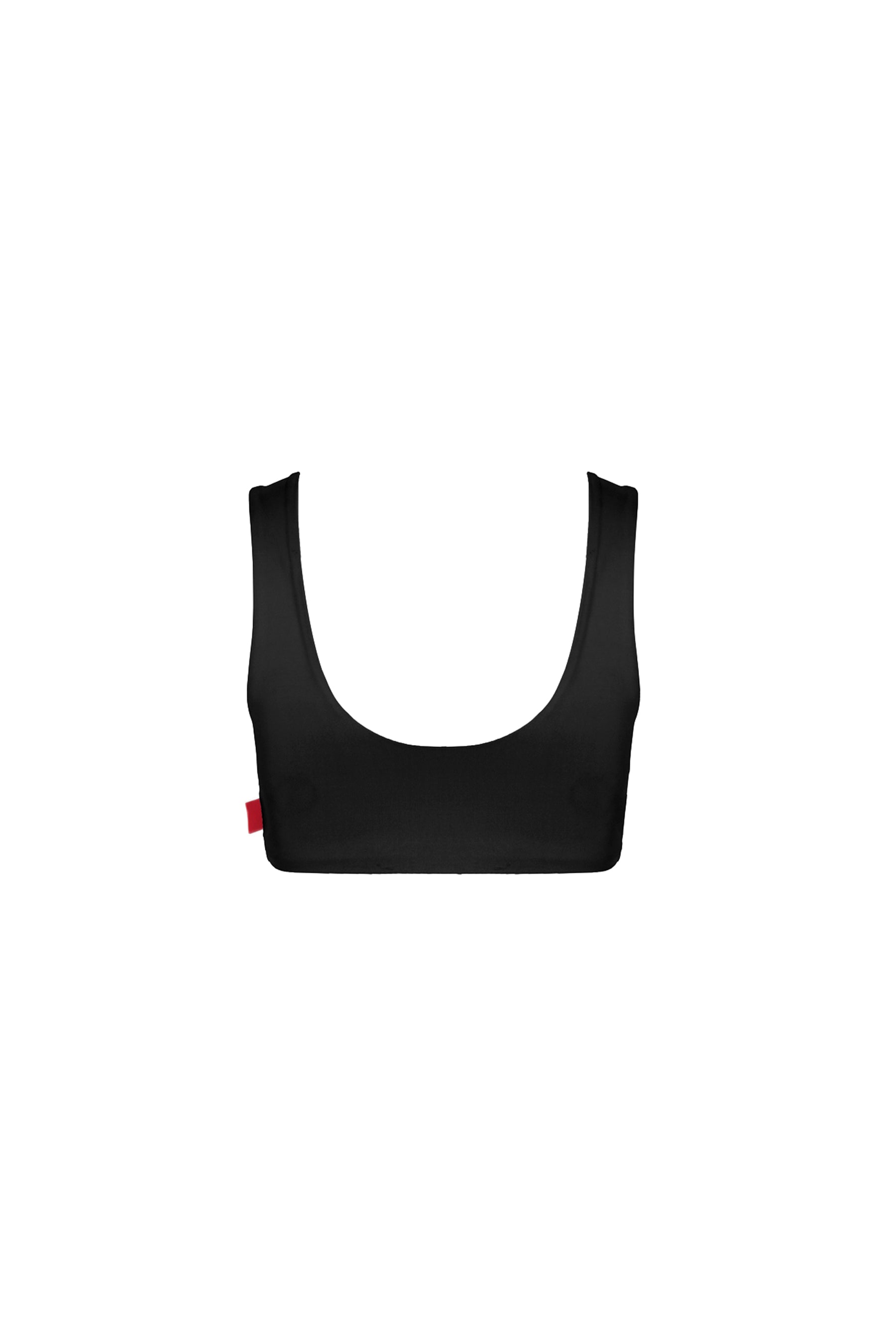 CROPTOP OPALESCENTE NEGRO CLEMONT